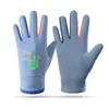 Guantes Calientes Reflectantes de Dinosaurio Pequeño para Niños de Otoño e Invierno para Ciclismo y Jugar en la Nieve, Guantes de Algodón Antideslizantes de Dibujos Animados para Niños y Niñas