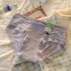 Ropa interior modal para niñas mujeres cintura encaje viento puro 7A seda de morera antibacteriana entrepierna alargada señoras mayoreo