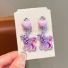 Aretes para Niños, Clips para Orejas, Sin Perforaciones, Nuevos Aretes de My Little Pony para Niñas, Joyería Dulce de Princesa, Aretes para Bebé