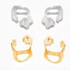 Separador de Dedos do Pé de Silicone Separador do Dedo Mínimo Tira Dupla para Alongamento dos Dedos Proteção dos Dedos Tira de Tensão para Dedos Sobrepostos