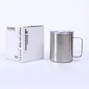Taza con Asa Transfronteriza de 12 oz Termo de Acero Inoxidable 304 Taza para Coche de Exterior Taza de Cerveza para el Hogar Venta al por Mayor