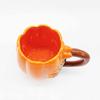 Taza de cerámica con forma de calabaza para el Festival de la Cosecha de Halloween, de varios estilos, hecha a mano, pintada a mano, al por mayor