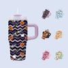 Copo Isolado de 14 oz Série Desenho Animado Natal Halloween Aço Inoxidável Mini Alça Personalização Multicolor