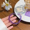Regalo de San Valentín Pulsera Romántica de Amatista Femenina Super Hada Fresca Dulce Viento de Princesa Gente Cola de Pez Mismo Estilo Pulsera