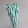 Palito de papel descartável biodegradável palito colorido palito verde palito rosa ondulado palito de papel de grau alimentício