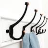 Gancho para Ropa de Dormitorio Nanmu con Adhesivo Fuerte, Montado en Pared, Gancho para Colgar Ropa en Puertas, Gancho Superior, Percha, Gancho Adhesivo para Vestidor