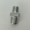 Acero Inoxidable 304 Doble Extremo Soldado Hexagonal Rosca Externa Un Solo Extremo 316 Fundición Soldadura a Tope Conector Interno Pulgada 2