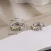 Pendientes con Corte de Rayo para Hombre, Modernos y Elegantes, Pendientes Creativos Chapados en Oro para Mujer, de Moda y Versátiles, Pendientes Creativos de Diamante