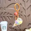Bolsa Escolar con Líquido de Arenas Movedizas Rellenas de Aceite, Llavero de Botella, Exquisitos Colgantes, Adornos, Accesorios, Máquina de Peluches, Regalos Pequeños, Venta al por Mayor