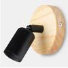 Lámpara de Pared de Madera Personalizada Moderna Minimalista para Dormitorio, Sala de Estar, Pasillo, Creativa para Restaurante, Cafetería, Tienda de Té con Leche, Lámpara de Madera