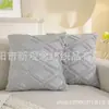 Más Vendido en Stock: Cojín Acolchado de Felpa, Funda de Almohada con Patrón de Diamantes Geométricos, Cojín Sencillo para Cabecera, Venta al por Mayor para Exportación