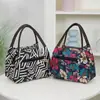 Bolsa de Mão Estampada com Tendência Nacional da Moda, Grande Capacidade, Prática, Resistente ao Desgaste, Bolsa Saco, Armazenamento de Lancheira para o Trabalho, Venda por Atacado