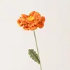Flores de peonía mariposa terminadas tejidas a mano, ramo de lana artificial, decoración del hogar, regalo de vacaciones