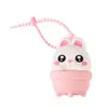 Chaveiro Pingente Criativo de Animal Pequeno Squishy Pistola de Água Desenho Animado Fofo Panda Coelho Brinquedo Decoração de Mochila de Estudante