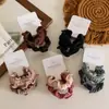 Pacote com 2 Novos Laços de Cabelo Elásticos com Babados de Alta Qualidade Argolas de Toalha Elásticos para Rabo de Cavalo Alto que Não Danificam o Cabelo Acessórios