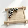 Bola de acero con rosca interna, bola de acero metálica perforada con agujero pasante, cabeza de bola universal para muebles, rodamiento de bolas con rosca interna, accesorios de ferretería