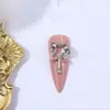 Arte de Uñas Nueva Belleza Chica estrella y luna varita mágica circón corazón bastón Color estrella y luna joyería metálica