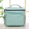 Bolsa Térmica Portátil para Hielo Tela Oxford Portátil al Hombro Bolsa de Almuerzo Bolsa Térmica para Picnic al Aire Libre