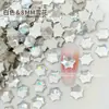 Broca para unha K9 branca de boutique, fundo plano, formato especial, imitação Hua Zi, não solta o fundo, tamanho mini pequeno, decorações de unha atacado