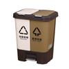 Lixeira de Classificação de Compras Personalizada Doméstica Plástico Cozinha Lixo Reciclável Exterior Rua Imprimível Balde de Classificação Sanitária