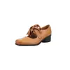 Versão em Pele de Ovelha~Sapatilhas Ballet Bico Fino Retro com Laço, Sapatos Mary Jane de Cadarço Baixo, Sapatos Rasos Elegantes