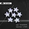 Joyería DIY Acrílico Brillo Fino Azul Pendientes Hechos a Mano con Cuentas Collar Cadena para Teléfono Móvil Bolso Colgante Cuentas Sueltas Accesorios Colgante