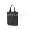 Diseño Original Moda Bolso de Hombro de Nylon Negro Bolso de Mano de Nylon Ecológico Bolso de Almacenamiento de Nylon de Gran Capacidad