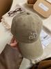 Gorra de béisbol con bordado de cerezas para mujer, primavera 2024, nueva marca de moda, gorra de ala ancha y suave con visera para celebridades de Internet.