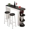 Mesa de bar para apartamento pequeño mesa de bar doméstica simple moderna entrada de sala de estar pequeña mesa auxiliar junto al sofá comedor gabinete divisor de lujo ligero