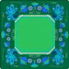 Tapete para mesa de mahjong de tierra de diatomeas estilo americano transfronterizo, impermeable, antideslizante, tapete de goma silencioso para Amazon, al por mayor en stock