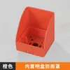 Cargador de poste de enchufe exterior tipo 86 cubierta para lluvia cobertizo para coche cargador de coche eléctrico cubierta impermeable caja impermeable para comunidad