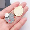 Accesorios de Aleación Esmaltada para Manualidades Colgante Ropa Deportiva Zapatos Bate de Béisbol Llavero Hecho a Mano Pendientes Colgante de Joyería