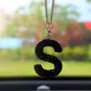 Colgante para Coche con Forma de Oso de Amor de Arcilla Amazon Transfronterizo, Colgante para Interior de Coche, Colgante de Letra de Alta Gama para Mujeres