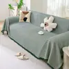Tela para Funda de Sofá Estilo Ins Crema Algodón Gasa Tela para Cojín de Sofá Universal Todas las Estaciones Funda Completa Sofá de Una Pieza Toalla al por Mayor