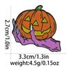 Broche de combinación de traje de fantasma de terror de Halloween creativo de dibujos animados europeos y americanos, insignia de pintura de metal, accesorios de ropa