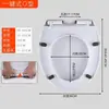 2025 Novo Estilo Chinês Material PP Tampa de Assento Sanitário Universal Espessada em Forma de U com Tampa Dupla Certificada CUPC