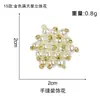 Novos Acessórios para Sapatos Flor Decorativa de Cristal com Contas Feita à Mão em Estoque da Bai Xi Materiais de Decoração DIY