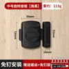 Fechadura de Porta Sem Furo Transfronteiriça Trinco de Porta de Quarto Parafuso de Porta de Madeira Fivela de Fechadura Antifurto Dispositivo de Travamento de Porta e Janela Atacado