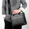 2020 nueva maletín para hombre bolso de mano de negocios para hombre estilo europeo y americano bolso de hombro cruzado bolso casual una generación de pelo
