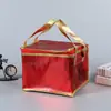 Bolsa Térmica Aislada para Pastel de Cumpleaños para Entrega, Bolsa Térmica Portátil con Papel de Aluminio, Bolsa Refrigeradora Plegable Espesa