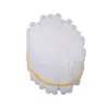 Tubo de Plástico para Paleta, Tubo de Plástico PP, Tubo Blanco de PP para Dulces, Palillo Mezclador, Tubo de Plástico Transparente Endurecido de Grado Alimenticio