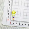 Palillos de Fruta Tanghulu de Color Sólido Adorno de Resina Accesorios Pegamento de Crema DIY Pinza para el Cabello Colgante para Funda de Teléfono