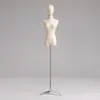 Tienda de ropa maniquí femenino estante ventana de boda maniquí de cuerpo falso maniquí de cuerpo entero para ropa de mujer expositor de utilería cuerpo entero