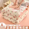 2026 Estilo Nuevo Estampado Fresco Algodón Lavado Algodón de Xinjiang Colcha Colcha de Primavera y Otoño Colcha de Invierno Colcha para Todas las Estaciones Relleno