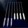 En stock cepillo para pajitas de acero inoxidable de 200 mm acero inoxidable 304 cepillo de nailon suministro directo de fábrica