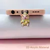Novo e Charmoso Plug de Poeira Pig de Acrílico Plano para Moletom da Amazon
