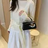 Bolso Cuadrado Pequeño de Nuevo Estilo Transfronterizo para Mujer, Bolso de Hombro Retro a la Moda, Bolso Cruzado Versátil de Moda para el Día a Día