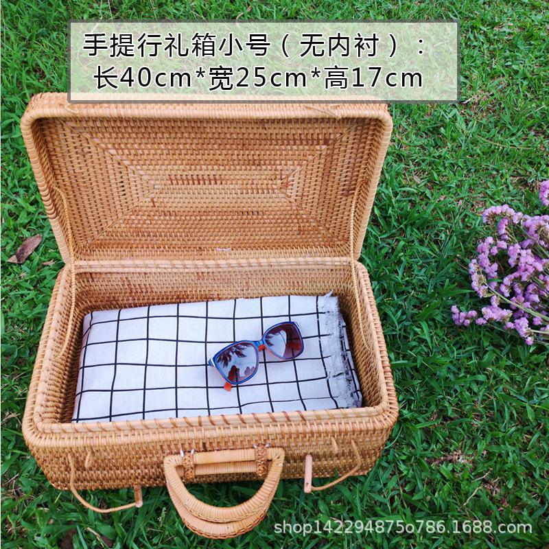 手提行礼箱小号无内衬