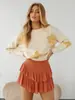 En Stock Venta al por Mayor Moda Europea y Americana Color Sólido Verano para Mujer Nueva Moda Falda Plisada Sexy Chica Caliente Volantes Falda Corta