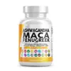 As 60 Cápsulas Mais Vendidas da Amazon de Algas Shilajit Cogumelo Juba de Leão Ashwagandha Cápsulas Extrato de Shilajit